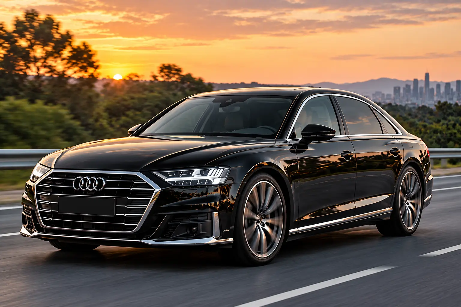 Audi A8 Hire Melbourne chauffeur vehicle