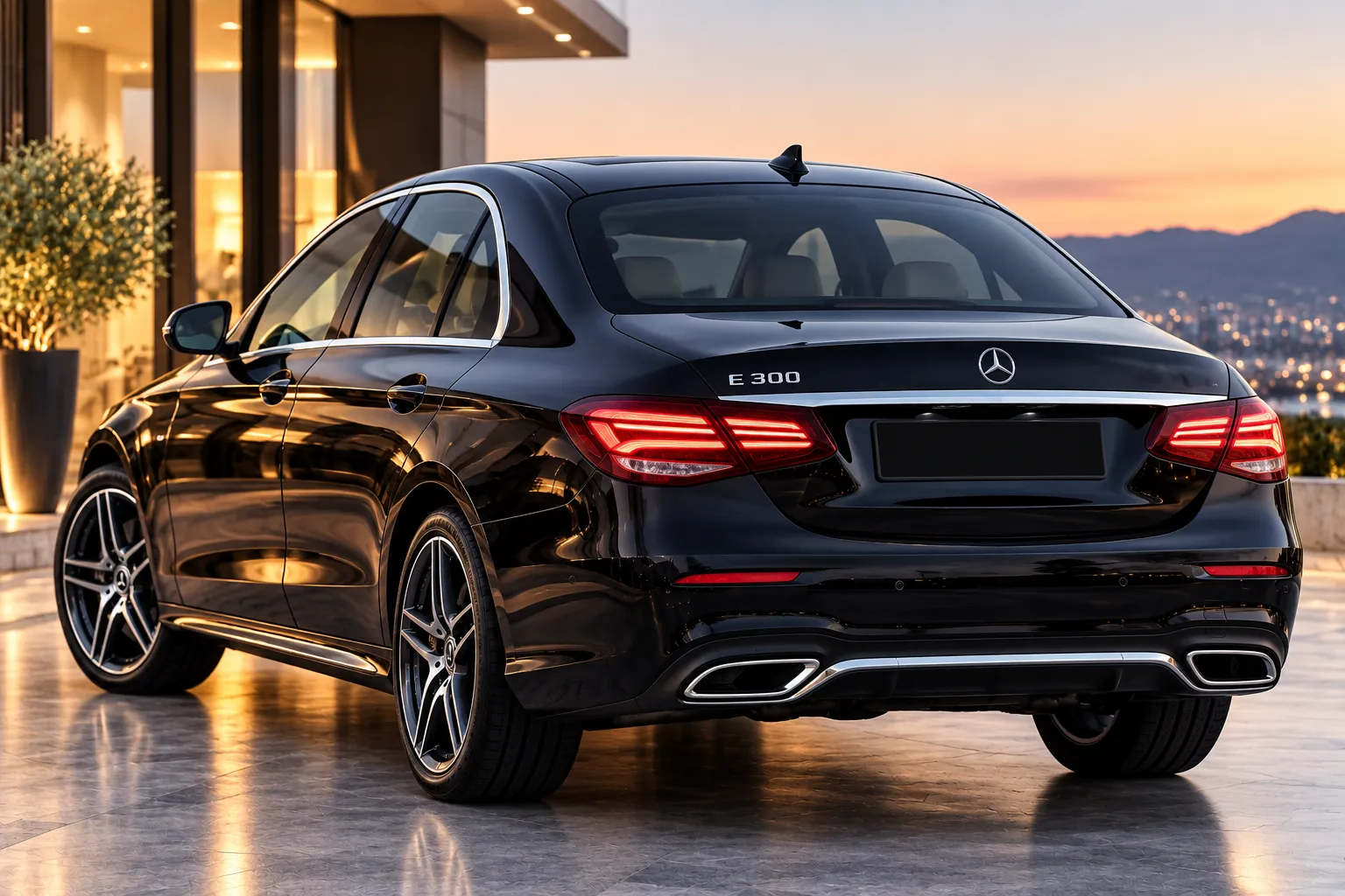 Mercedes-Benz E-Class Hire Melbourne chauffeur vehicle