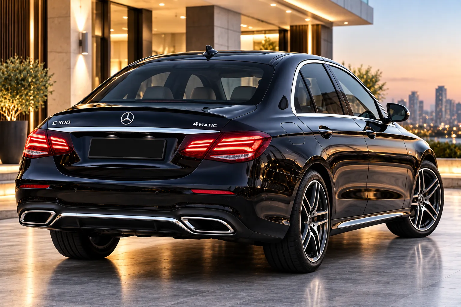Mercedes-Benz E-Class Hire Melbourne chauffeur vehicle