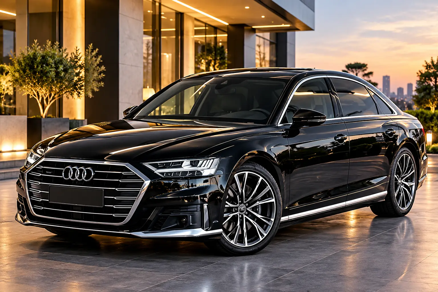 Audi A8 Hire Melbourne chauffeur vehicle