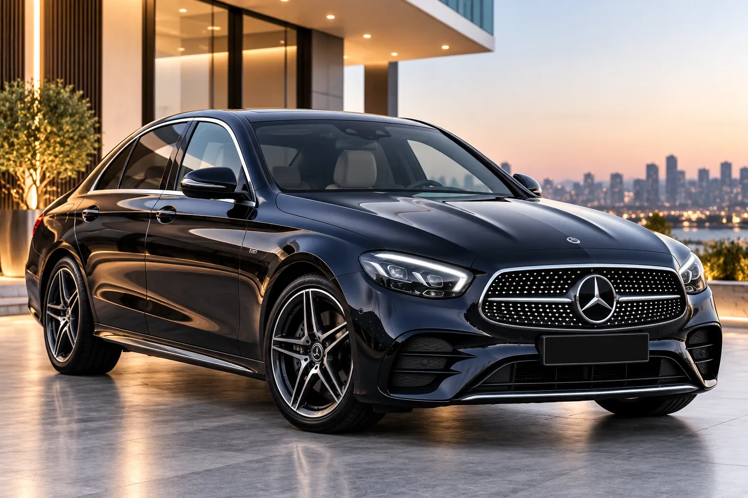 Mercedes-Benz E-Class Hire Melbourne chauffeur vehicle