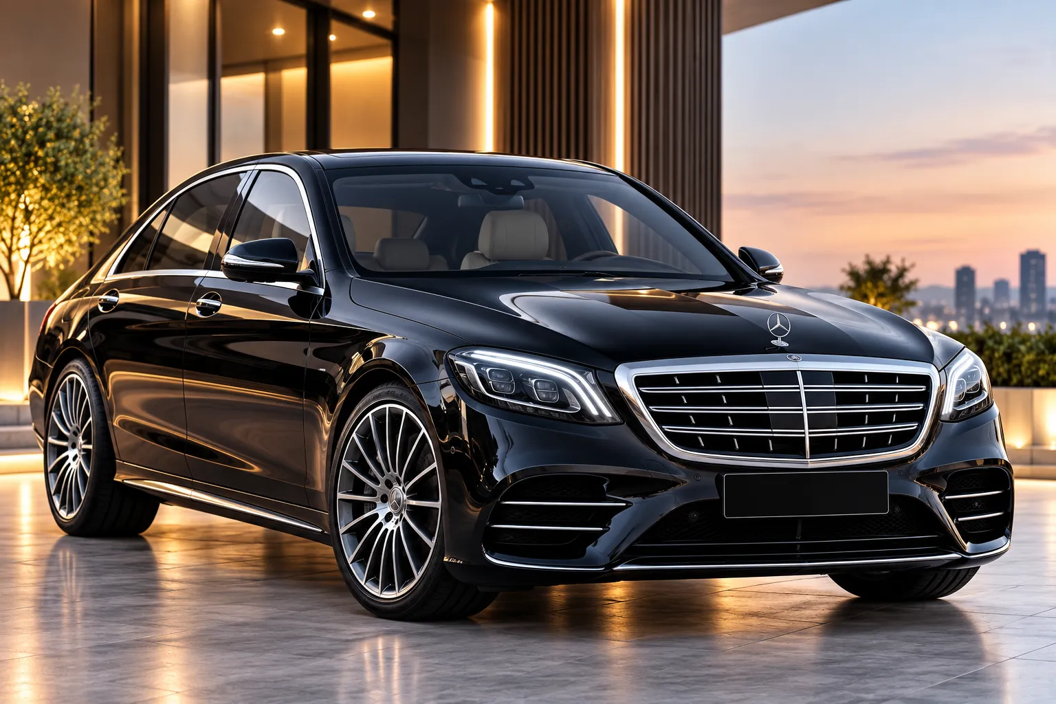 Mercedes-Benz S-Class Chauffeur Melbourne chauffeur vehicle