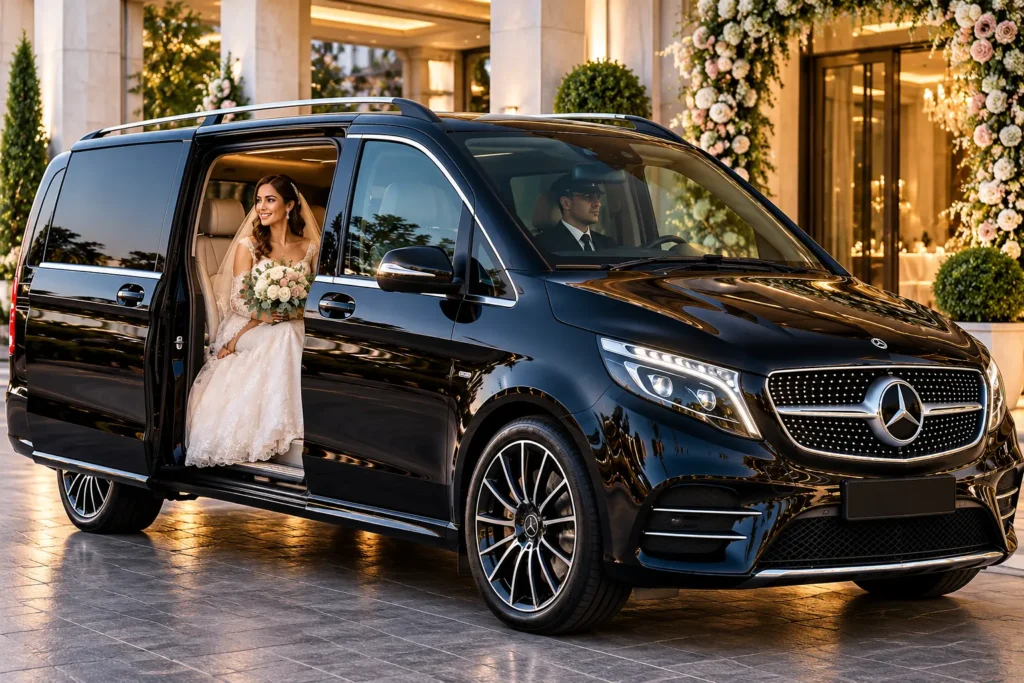 Mercedes V-Class Chauffeur Hire in Melbourne